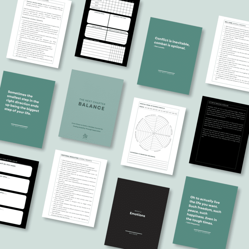 Printable Guided Journal 1 - The Next Chapter: Balance - Image 3