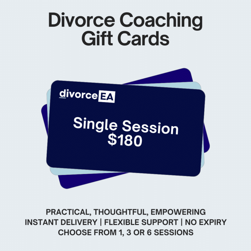 Support a Friend - Divorce Coaching Gift Card