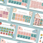 DivorceEA Co-Parenting Schedule for Kids - Editable Template